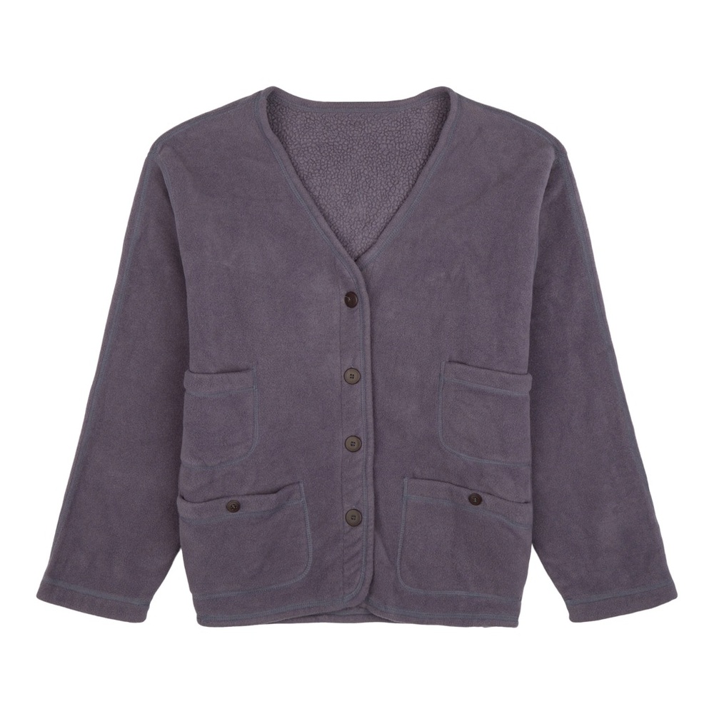 Vintage Patagonia Synchilla Fleece cardigan in Purple